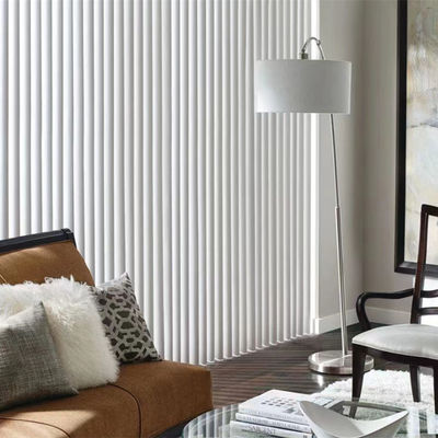 OEM moderno do estilo das venezianas verticais manuais convenientes do PVC