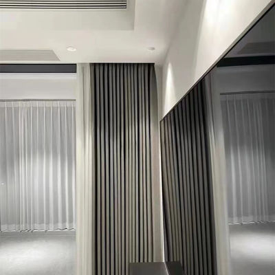 Tipo moderno ajustável flexível do hotel de veludo do escurecimento das cortinas