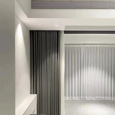 Tipo moderno ajustável flexível do hotel de veludo do escurecimento das cortinas