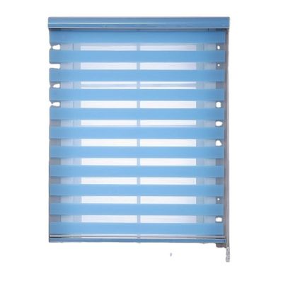Cortinas impermeáveis da zebra do rolo, máscaras horizontais do rolo para a sala de visitas