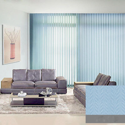 Cortinas verticais exteriores manuais do PVC para o estilo moderno respirável das portas