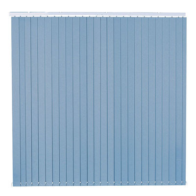 Cortinas verticais exteriores manuais do PVC para o estilo moderno respirável das portas