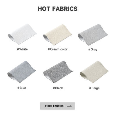 Sem corda luxuoso inteligente elétrico das cortinas de janela para o escritório da cozinha