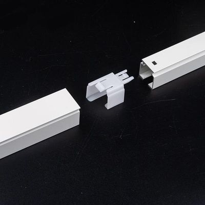 A trilha telescópica da cortina do metal, S telescópico dobra os trilhos de cortina resistentes