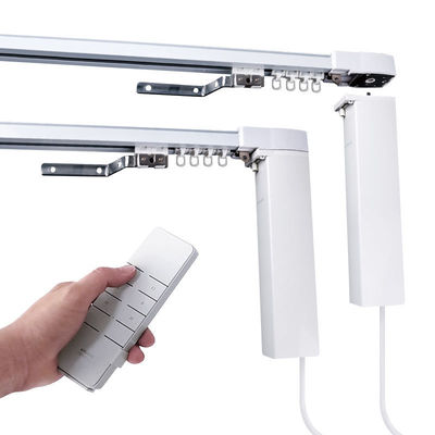 A imagem maior da vista adiciona para comparar o Smart Home de alumínio Tuya que resistente da extrusão da parte a ondinha sem fio do motor dobra fixado na parede