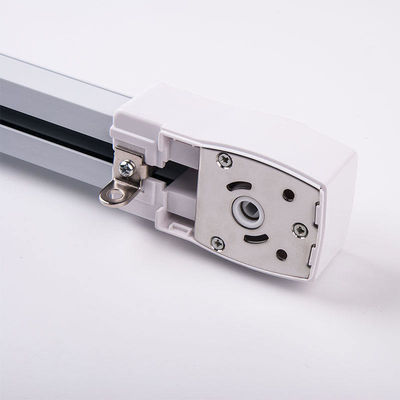 O fabricante por atacado Silent Design Ripple dobra o caminho de ferro elétrico de alumínio da cortina do Smart Home do motor de Wifi Tuya