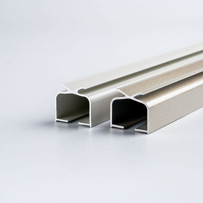 Cortina feita sob encomenda Rod Track Aluminum Alloy Material do hotel para decorativo