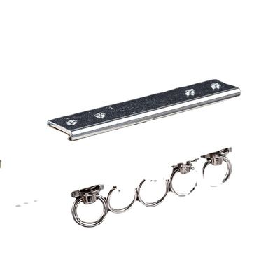 Cortina feita sob encomenda Rod Track Aluminum Alloy Material do hotel para decorativo