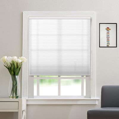 Cortinas de janela inteligentes do rolo do favo de mel motorizadas para salas de visitas