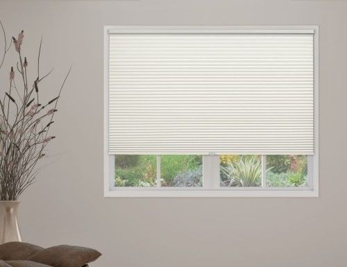 Cortinas de janela inteligentes do rolo do favo de mel motorizadas para salas de visitas
