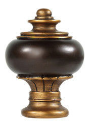 da barra de alumínio grossa do metal do hardware do polo de 32mm hastes de cortina terminadas completas com todos os acessórios