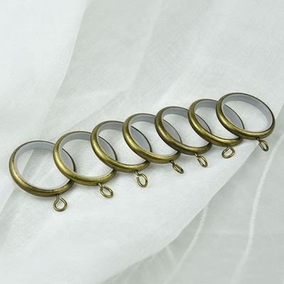 Cortina dobro de bronze curto torcida janela Ros de Polo da cortina de ferro forjado