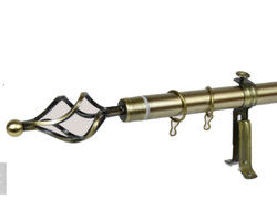 janela telescópica de Rod Silver Color For Home da tubulação da cortina de 28mm