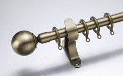 Cor de bronze do níquel de Rod Metal Stainless Steel Material da tubulação moderna da cortina
