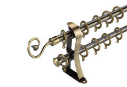 120 polegadas de tubulação ajustável Rod Stainless Steel Material da cortina
