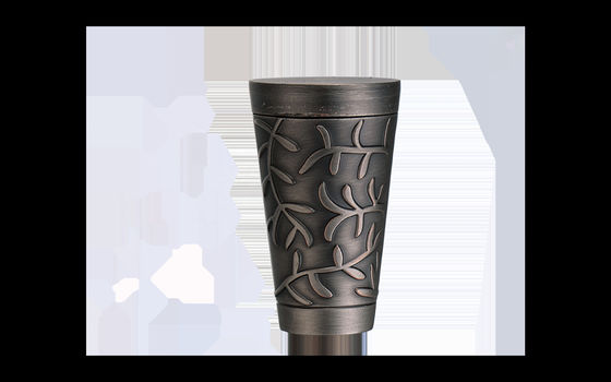 Tubulação decorativa dobro Rod Black Color With da cortina dos SS 6 medidores de comprimento