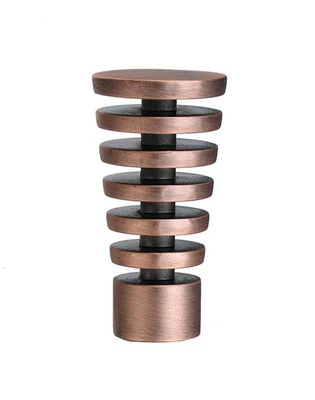 Anti tubulação resistente Rod Aluminium Alloy Material da cortina da oxidação