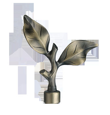 Cortina Rod End Cap Curtain Accessories da tira do ouro