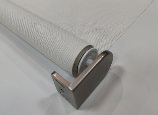 Manual de Grey Fireproof Roller Window Blinds da tela para o escritório do hospital da casa