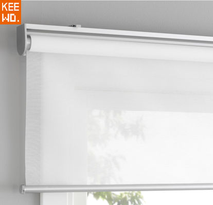 Estática isolada térmica da proteção UV das cortinas de janela do rolo do escurecimento da tela anti