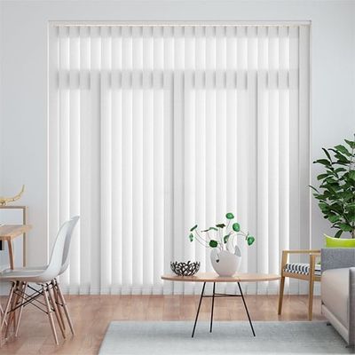 manual vertical das cortinas de 89mm Blockout para grande Windows