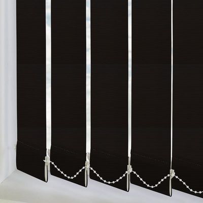 manual vertical das cortinas de 89mm Blockout para grande Windows