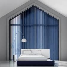manual vertical das cortinas de 89mm Blockout para grande Windows