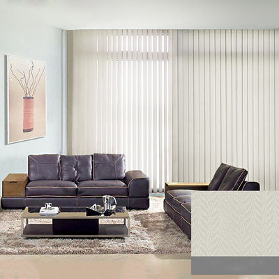 Material inteligente vertical decorativo do poliéster das cortinas de janela