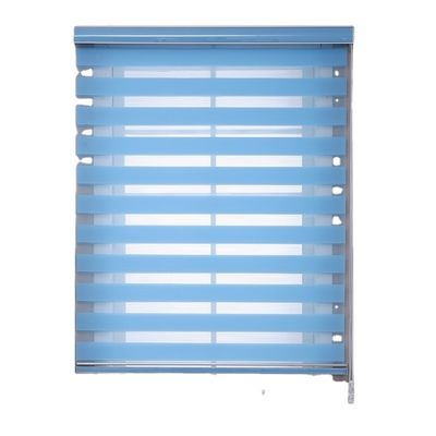 Cortina cega de rolamento horizontal da zebra para o quarto da sala de visitas