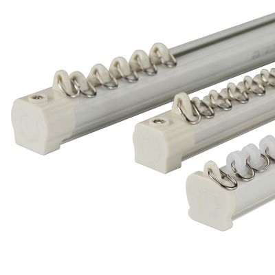 Trilhos de cortina de Rod Price White Color Aluminum da cortina para cortinas