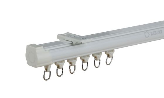 Trilhos de cortina de Rod Price White Color Aluminum da cortina para cortinas