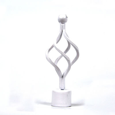 Finials decorativos da coroa para bens de Ros de cortina com tratamento do chapeamento da pintura