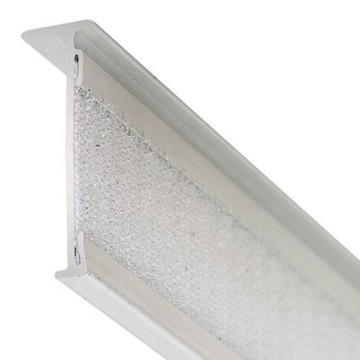 Trilho mágico da trilha da cortina da fita dos trilhos de alumínio fixados na parede prontos do navio para o bolso das cortinas