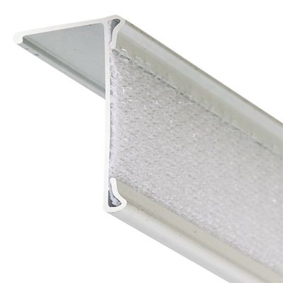Trilho mágico da trilha da cortina da fita dos trilhos de alumínio fixados na parede prontos do navio para o bolso das cortinas