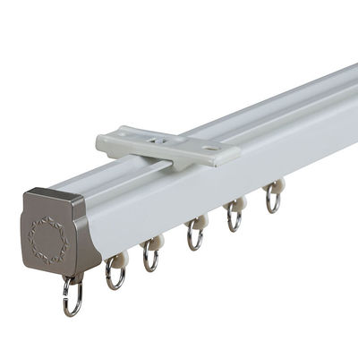 Trilha silenciosa automática da cortina da montagem do teto para cortinas de janela
