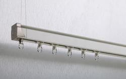 Trilha silenciosa automática da cortina da montagem do teto para cortinas de janela