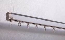 Trilha silenciosa automática da cortina da montagem do teto para cortinas de janela