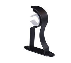Suporte dobro de Rod Hardware Channel U da parede de cortina do teto dobro