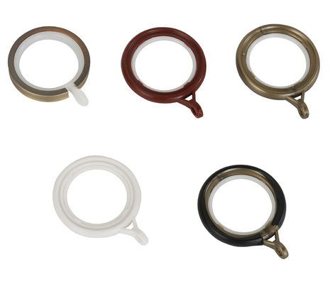 A cortina moderna decorativa Rod Rings 28mm com galvanização pulveriza de superfície