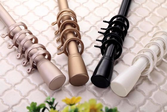 A cortina moderna decorativa Rod Rings 28mm com galvanização pulveriza de superfície