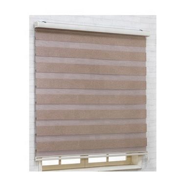 Tipo de alumínio material uv do hotel da veneziana 610gsm do poliéster do Pvc das cortinas 60mm anti