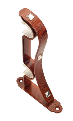 Cortina de ferro de alumínio Rod Bracket do teto direito da montagem da parede dos suportes das barras