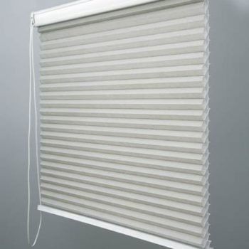O dobro sem corda plissou o estilo inteligente do favo de mel da noite do dia das cortinas de janela