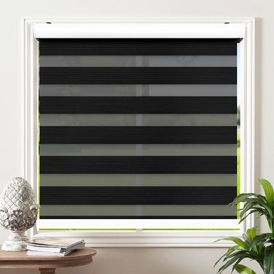Escritório elétrico Windproof do café de Wifi Roman Blinds Contemporary Style For