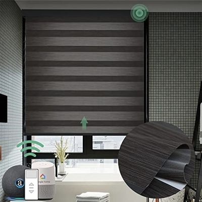 Cortinas de janela inteligentes espertas do controle do App motorizadas para o Odm do Oem da decoração