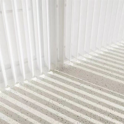 Material moderno vertical do poliéster do estilo das cortinas de janela do PVC do escurecimento manual