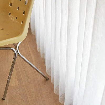 Material moderno vertical do poliéster do estilo das cortinas de janela do PVC do escurecimento manual