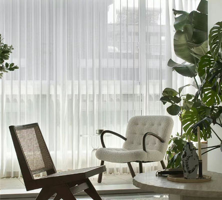 As cortinas verticais flexíveis ajustáveis das cortinas iluminam transmitir para hotéis