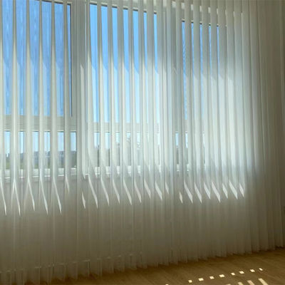 OEM moderno do estilo das venezianas verticais manuais convenientes do PVC