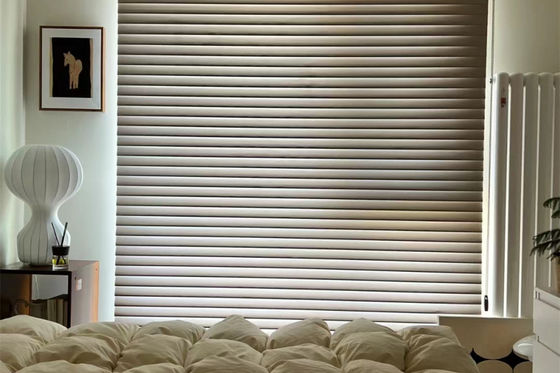 Cortinas elétricas do escurecimento do La de Shangri, máscaras motorizadas do rolo para a janela